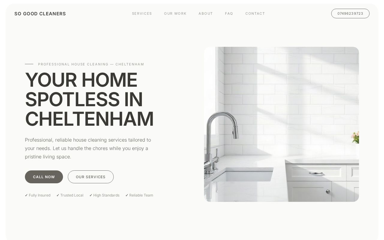 Your new website