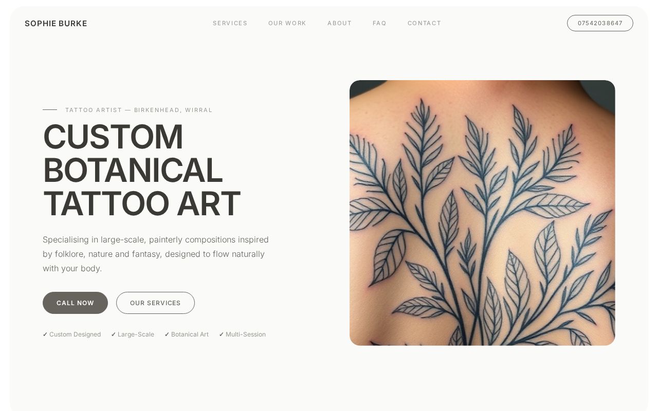 Your new website