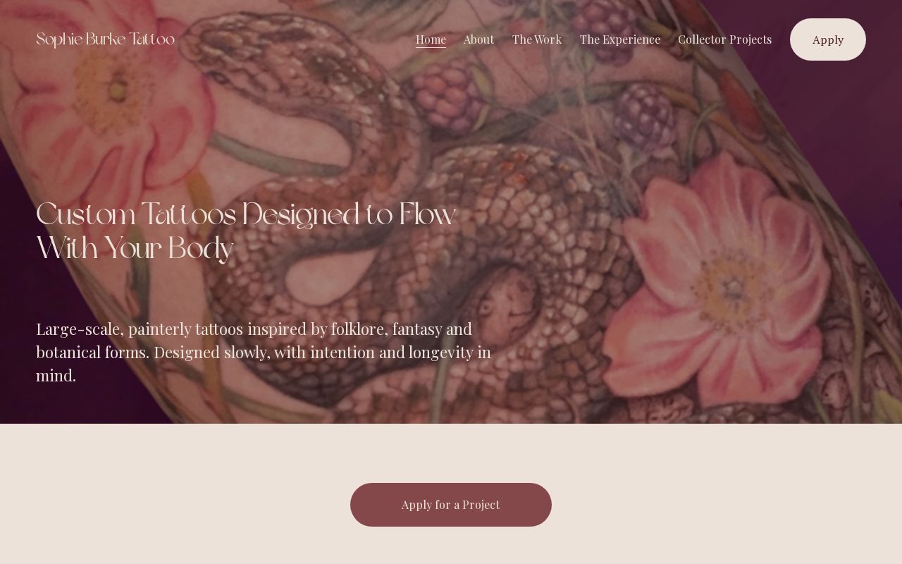 Your current website