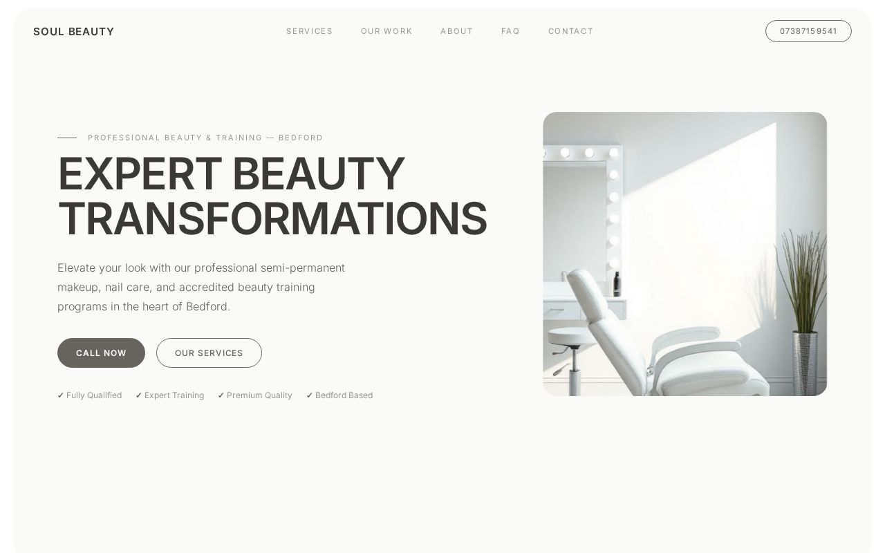 Your new website