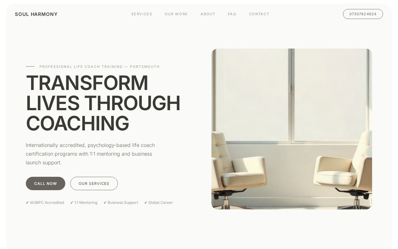 Your new website