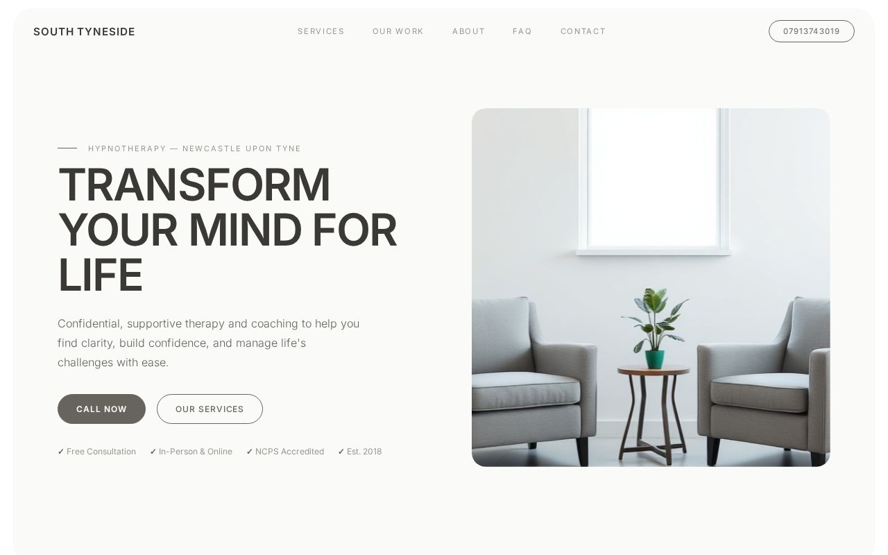 Your new website