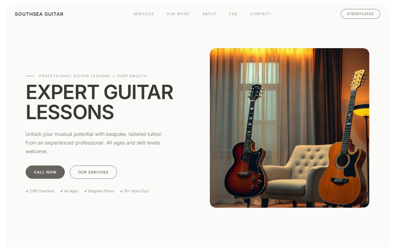 Your new website
