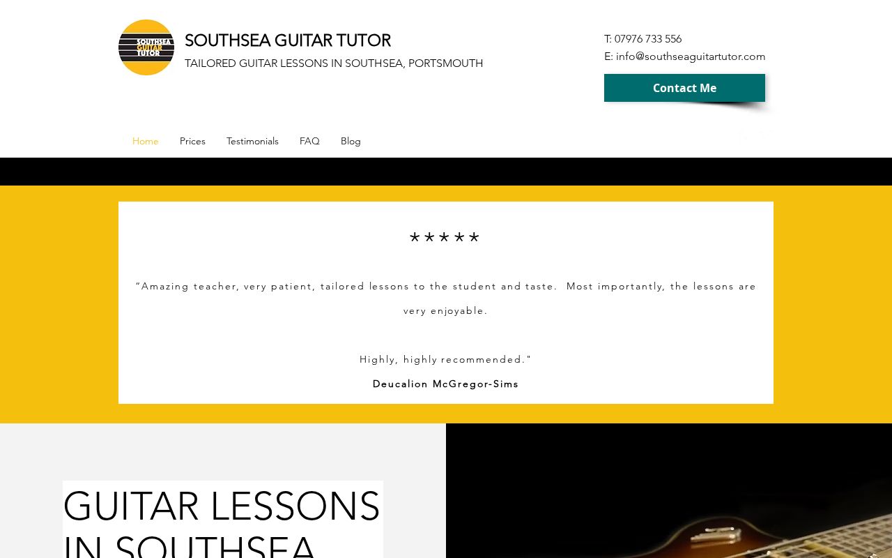 Your current website