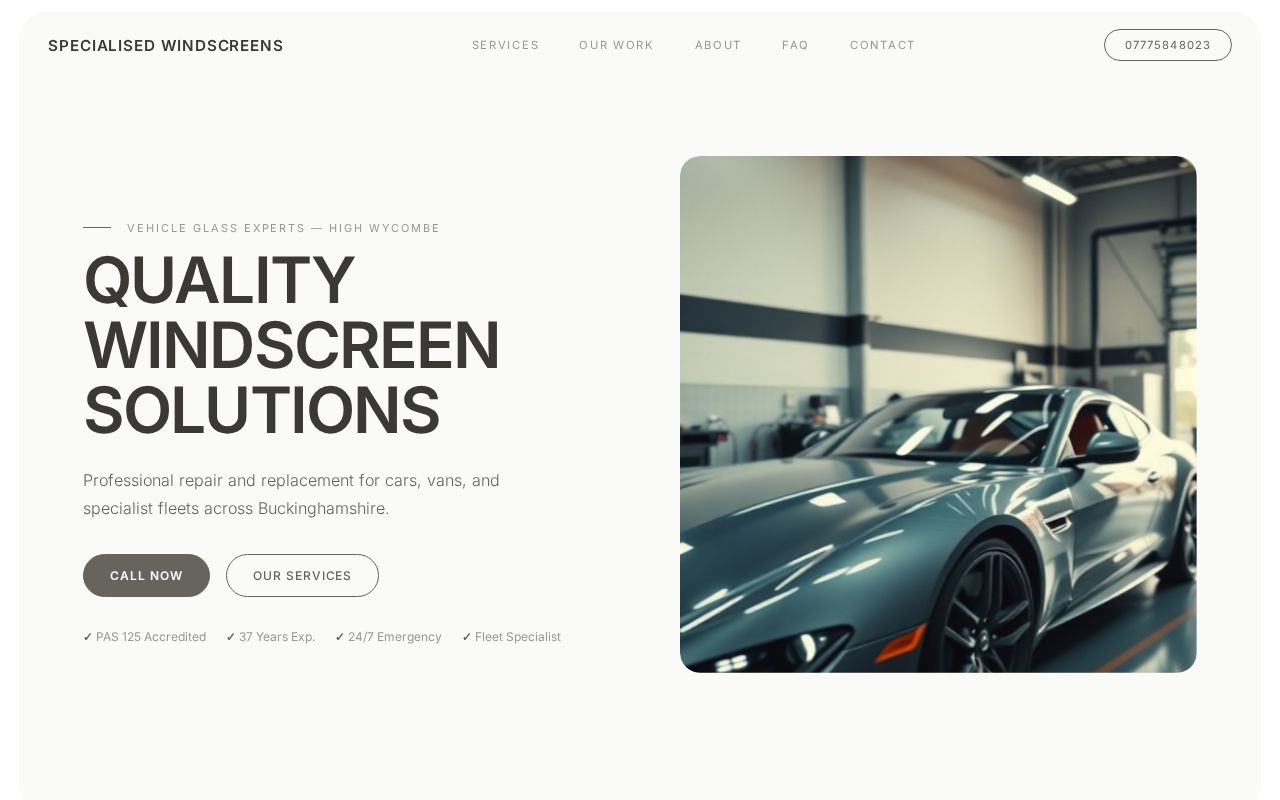 Your new website