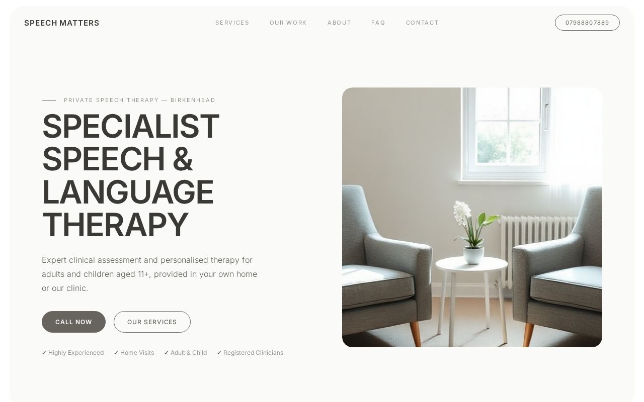 Your new website