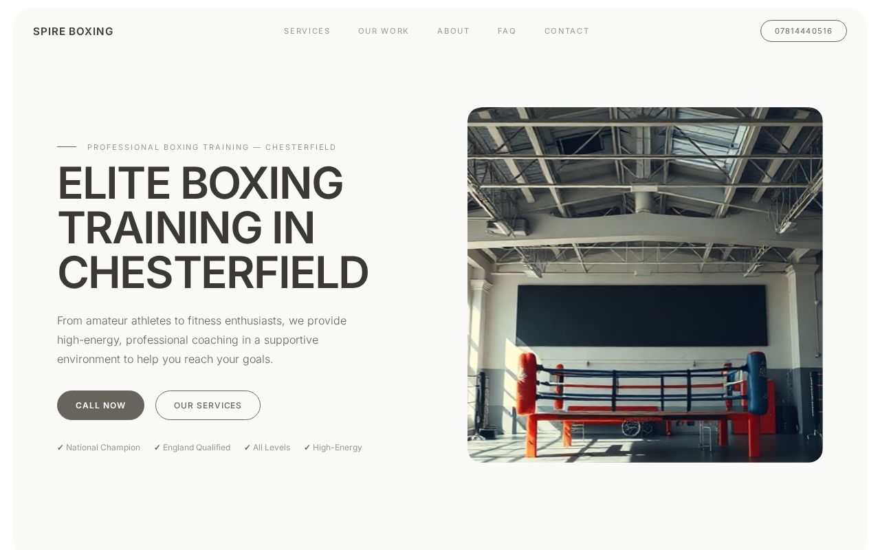 Your new website