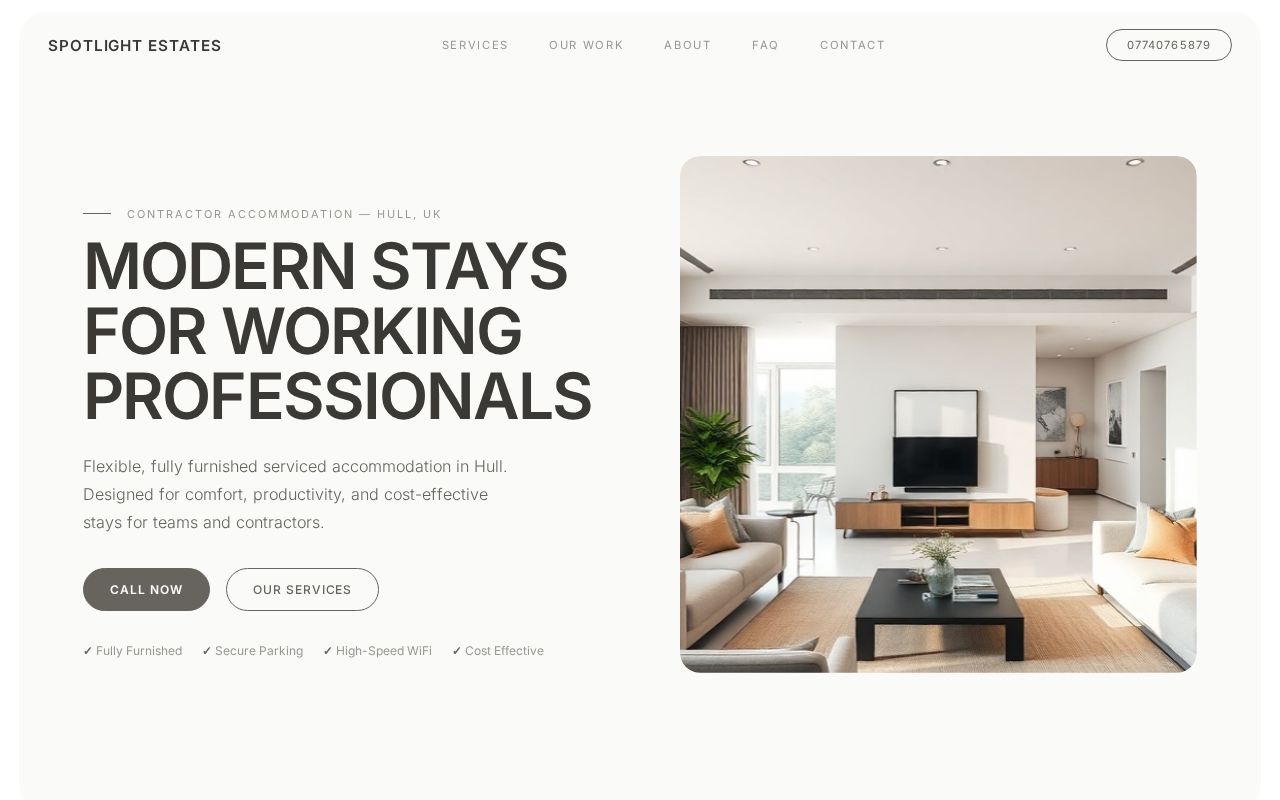 Your new website
