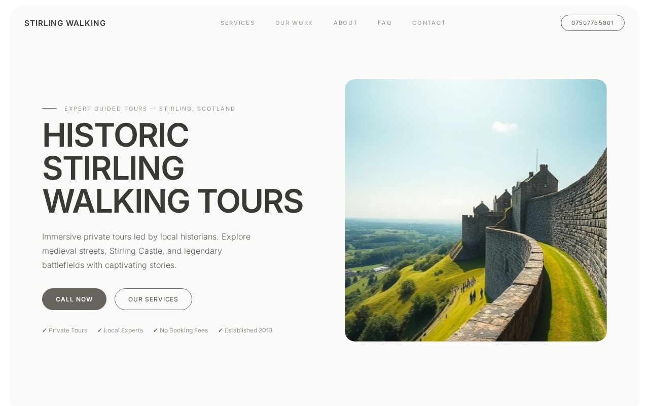 Your new website