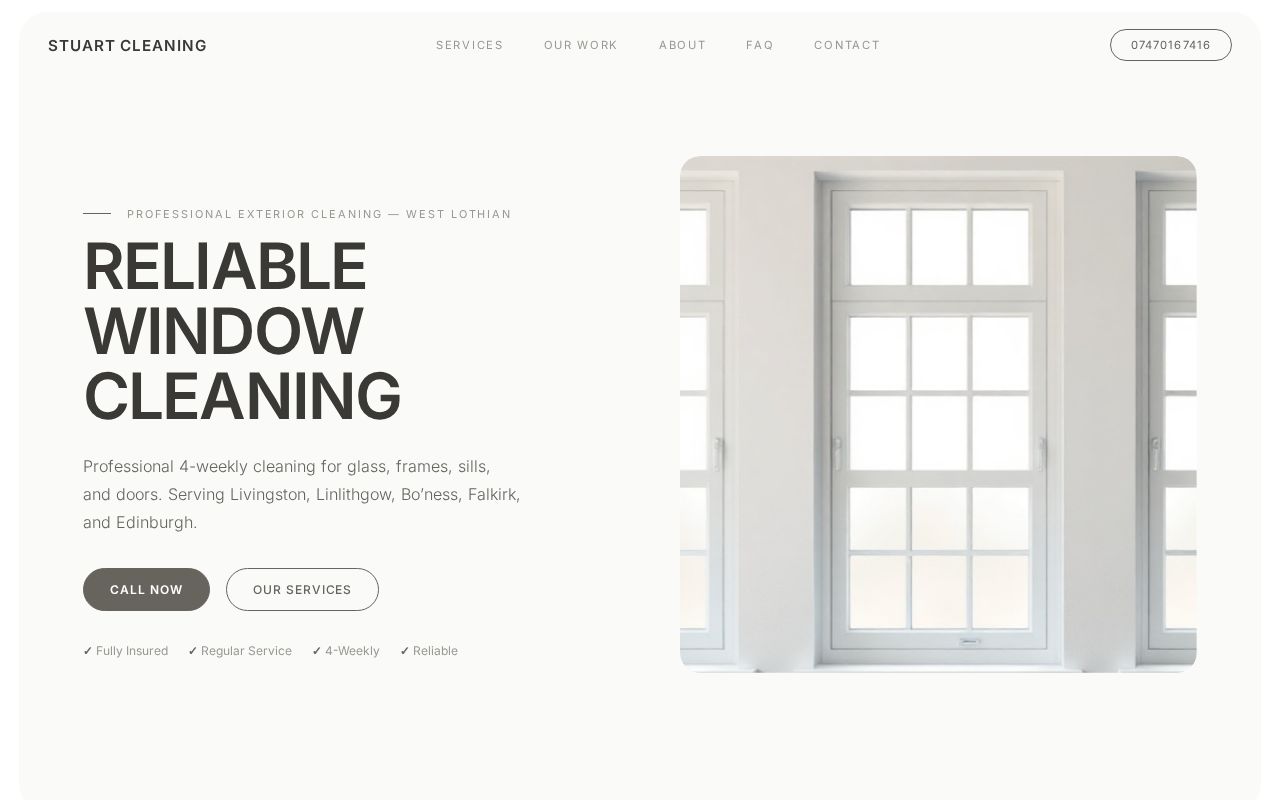 Your new website