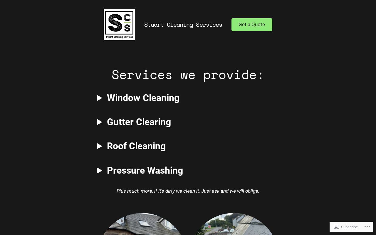 Your current website