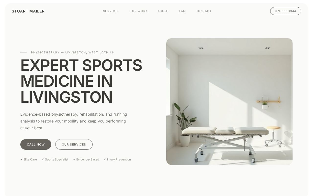 Your new website