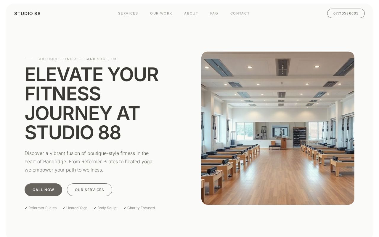 Your new website