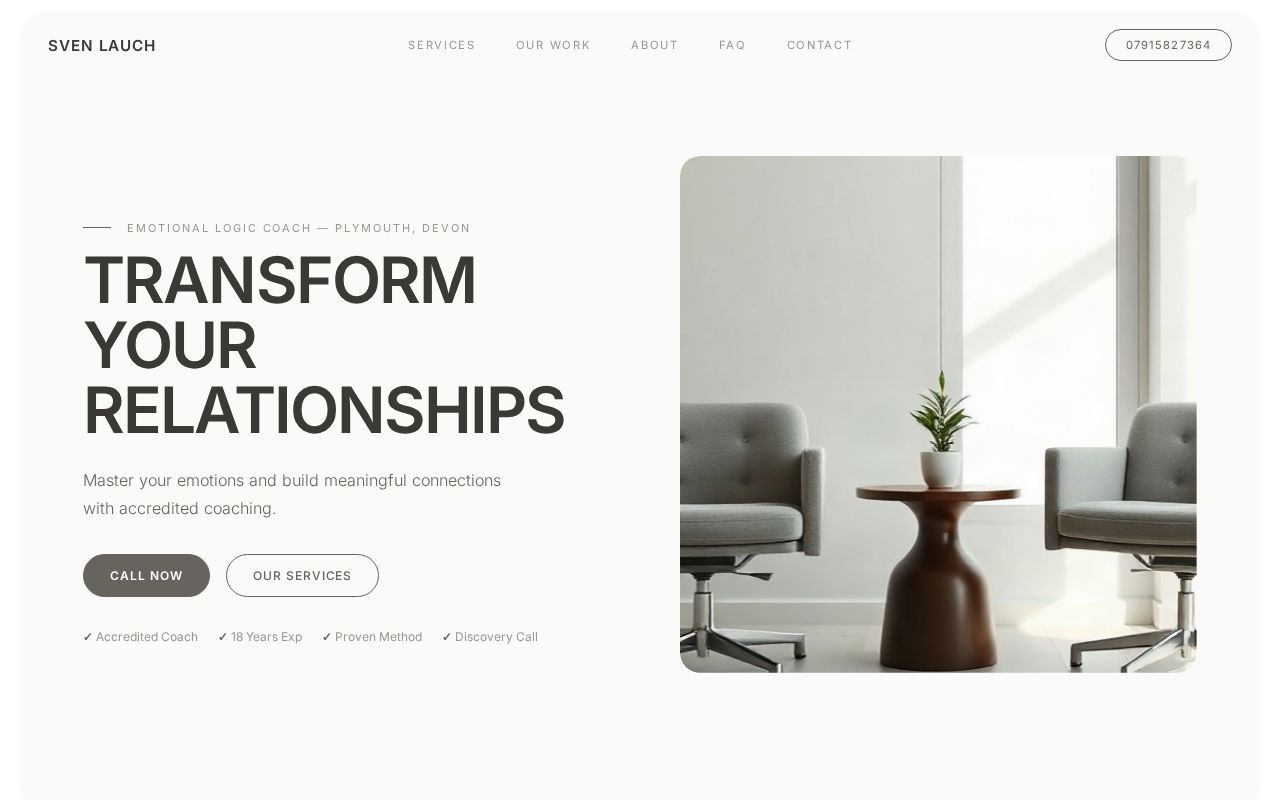 Your new website