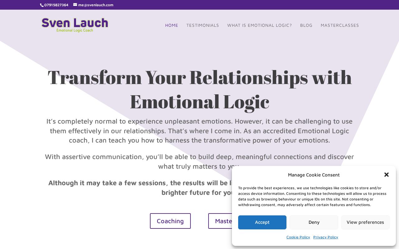 Your current website