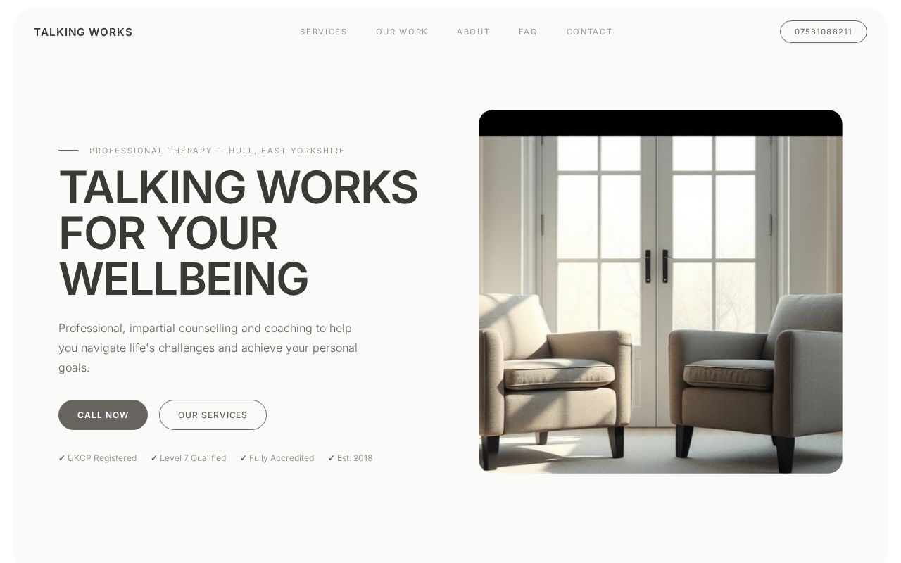 Your new website