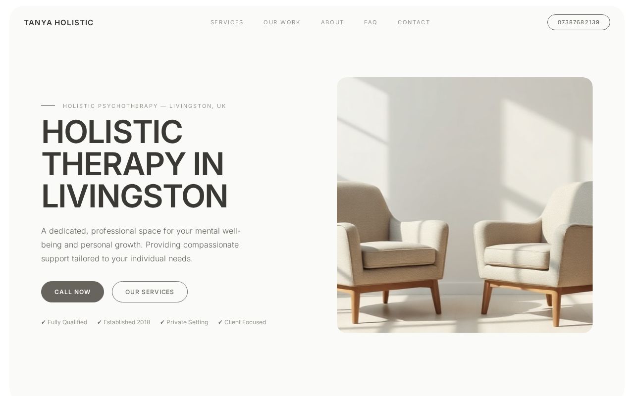 Your new website