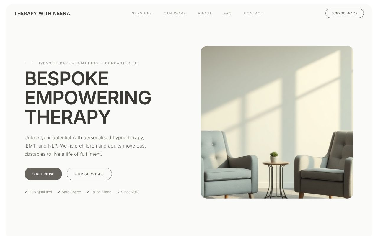 Your new website
