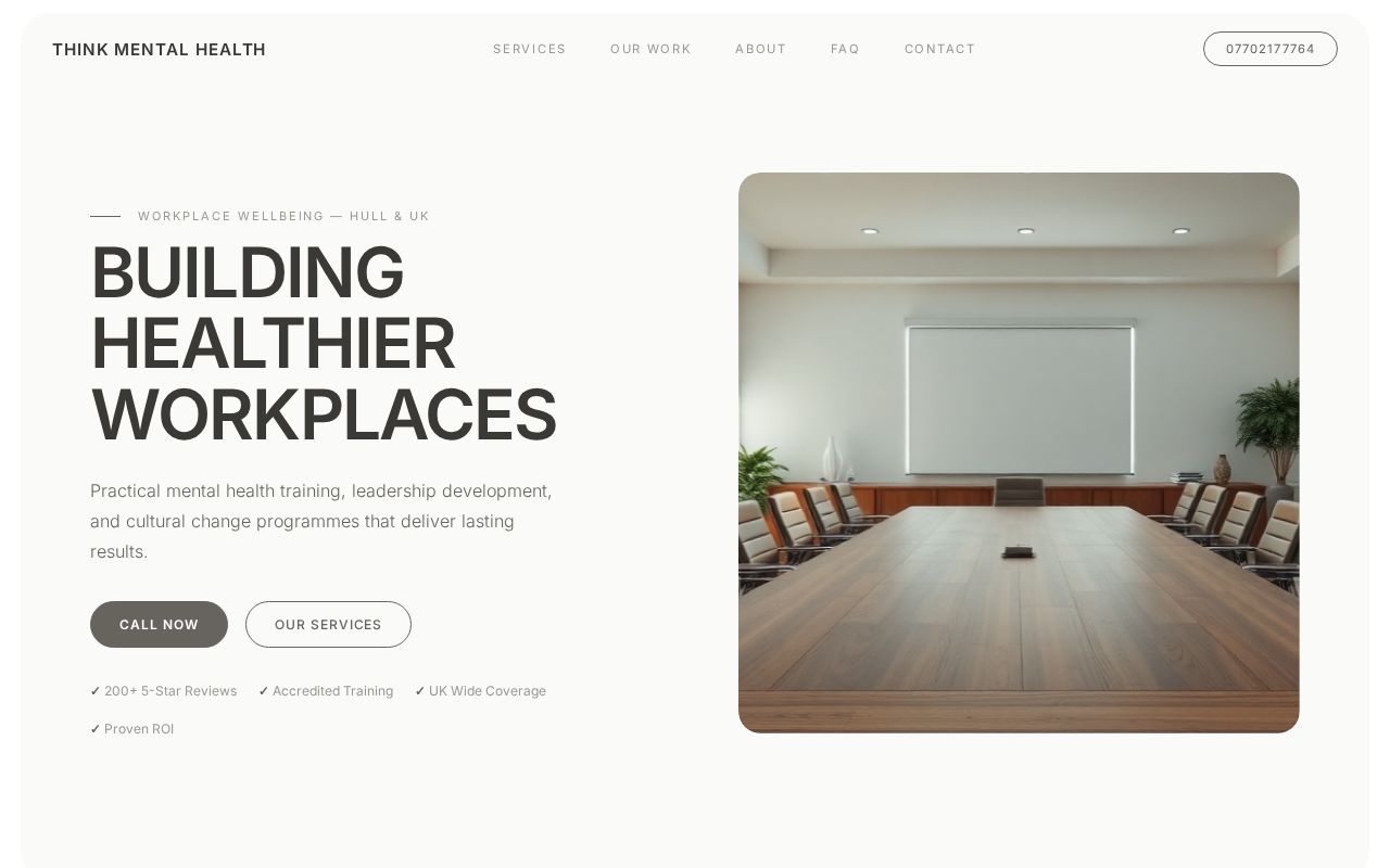 Your new website