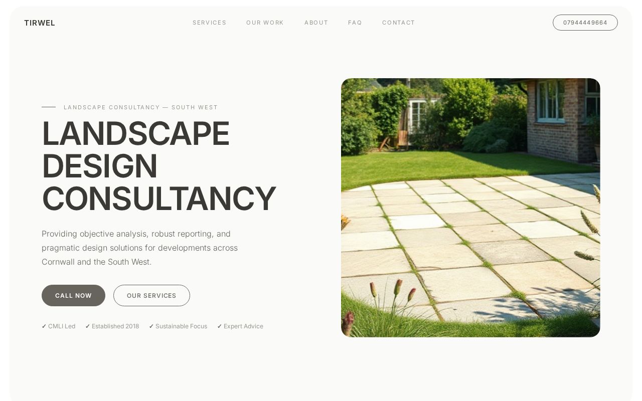 Your new website