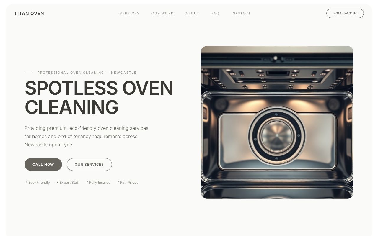 Your new website