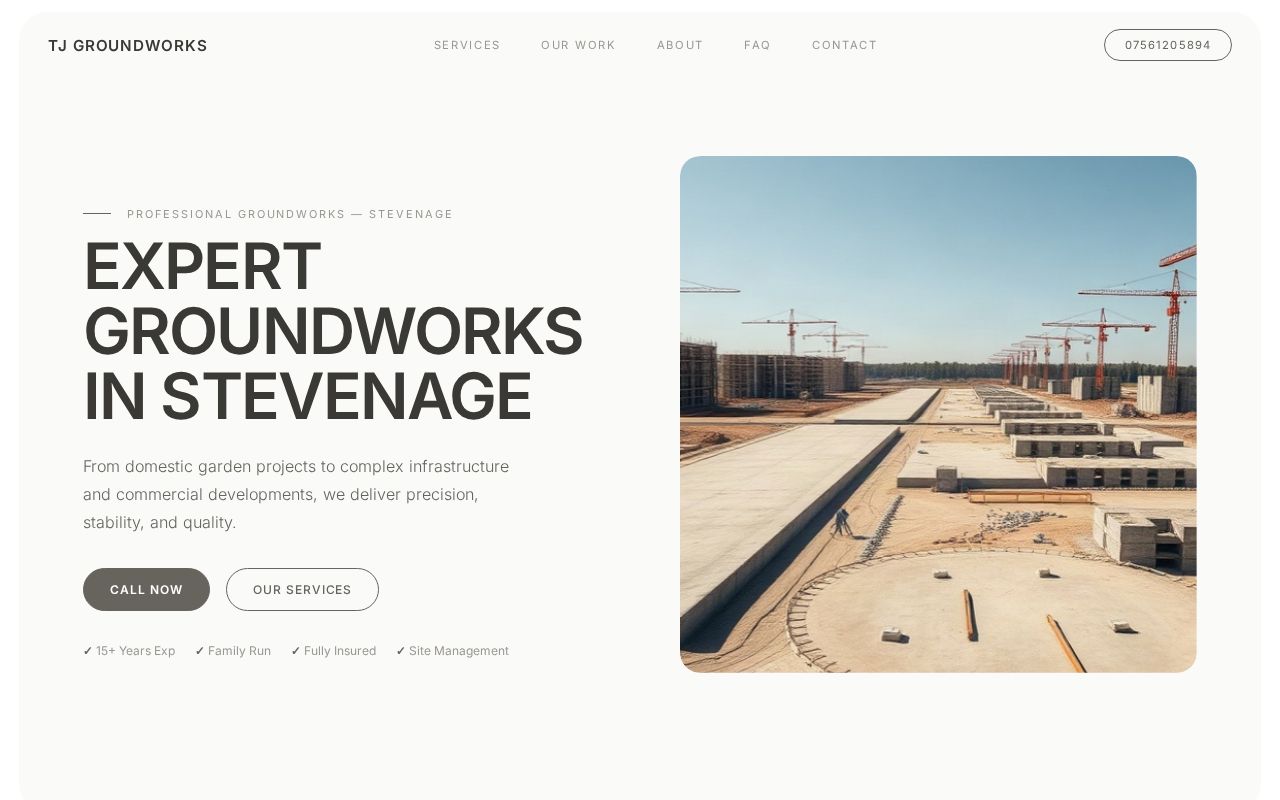 Your new website