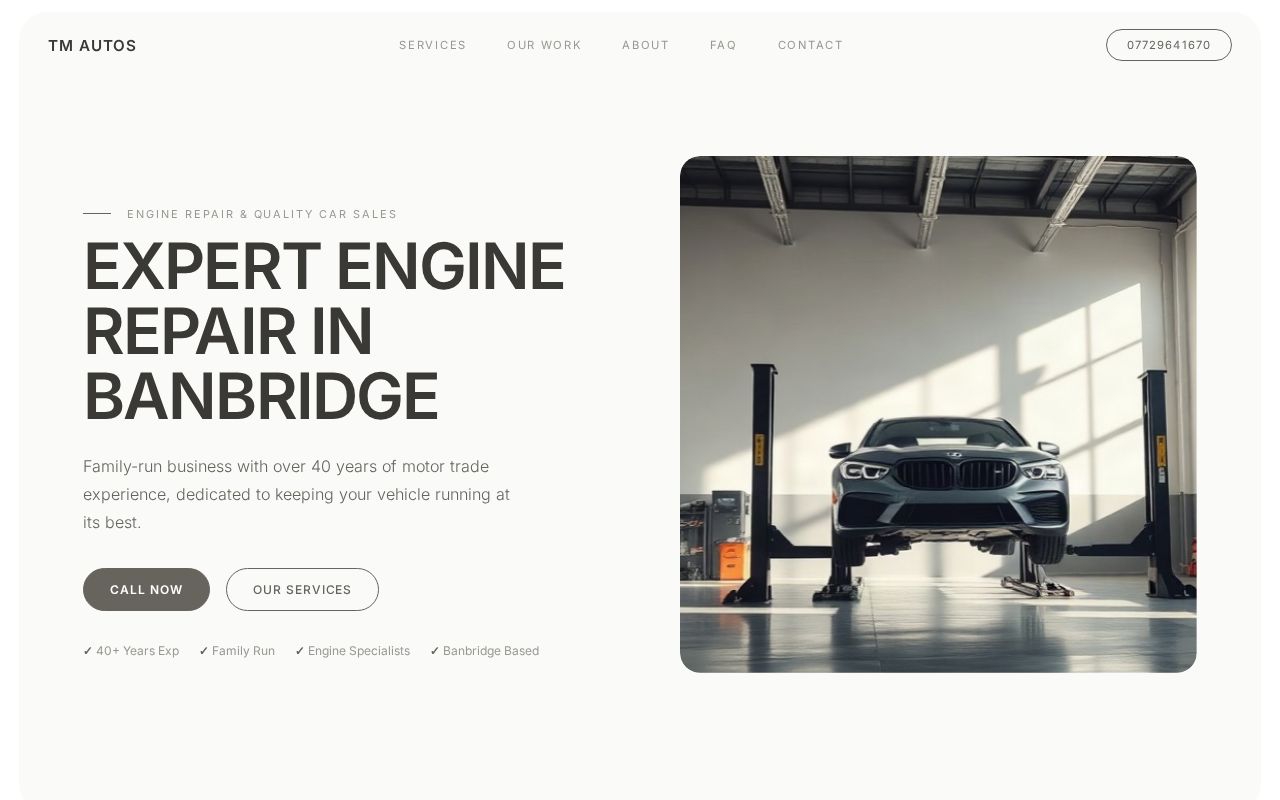 Your new website