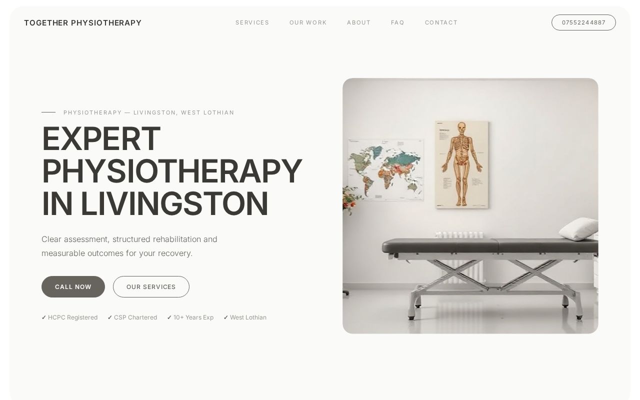 Your new website