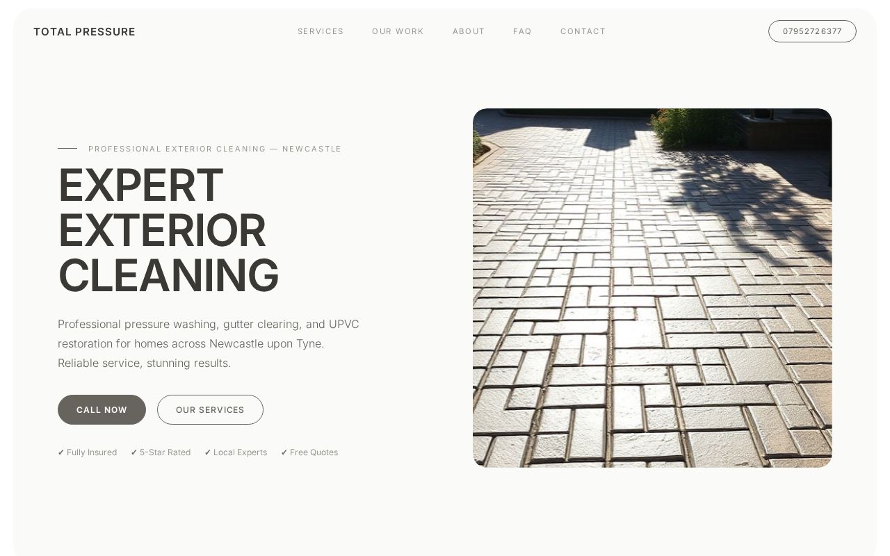 Your new website