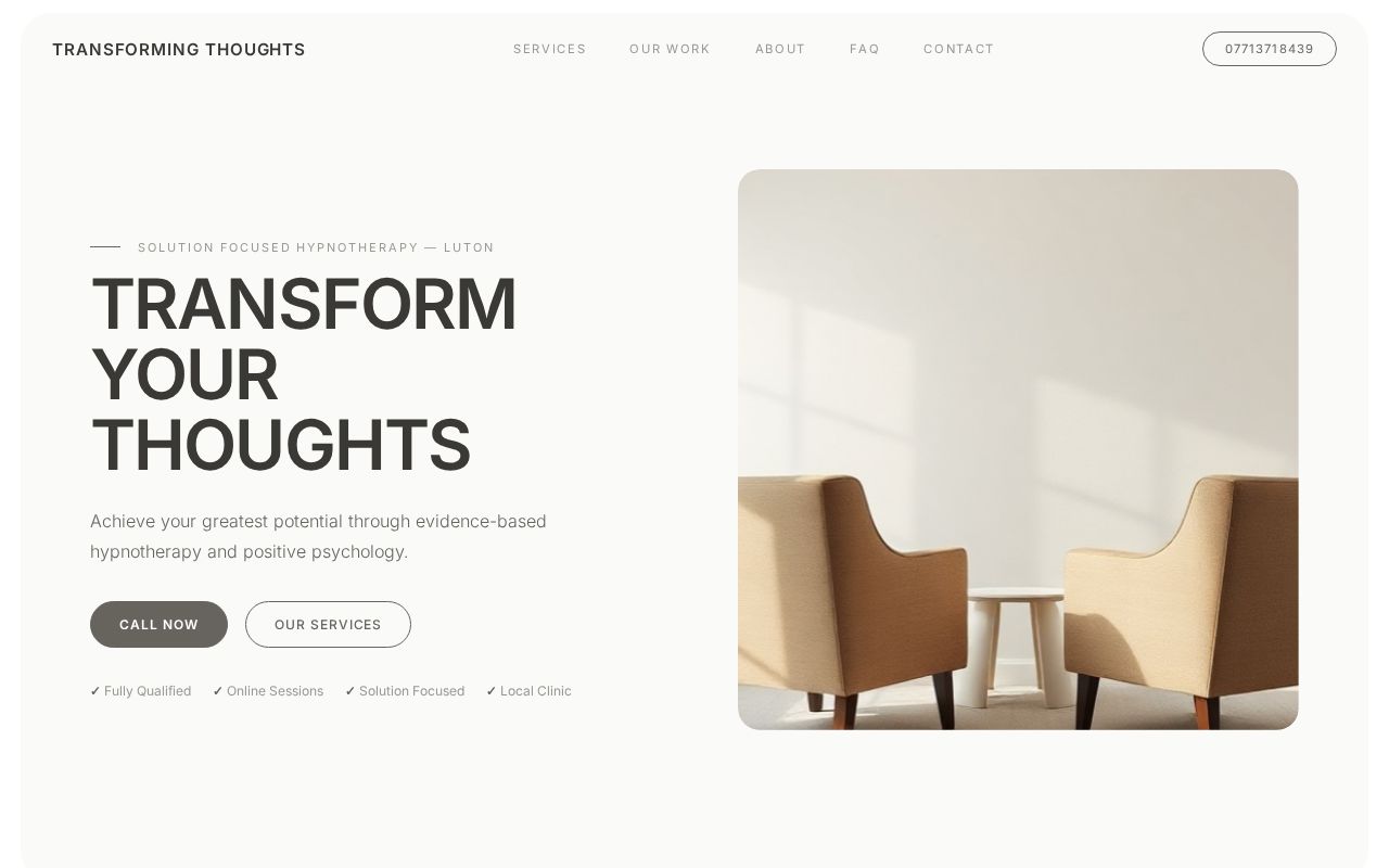 Your new website