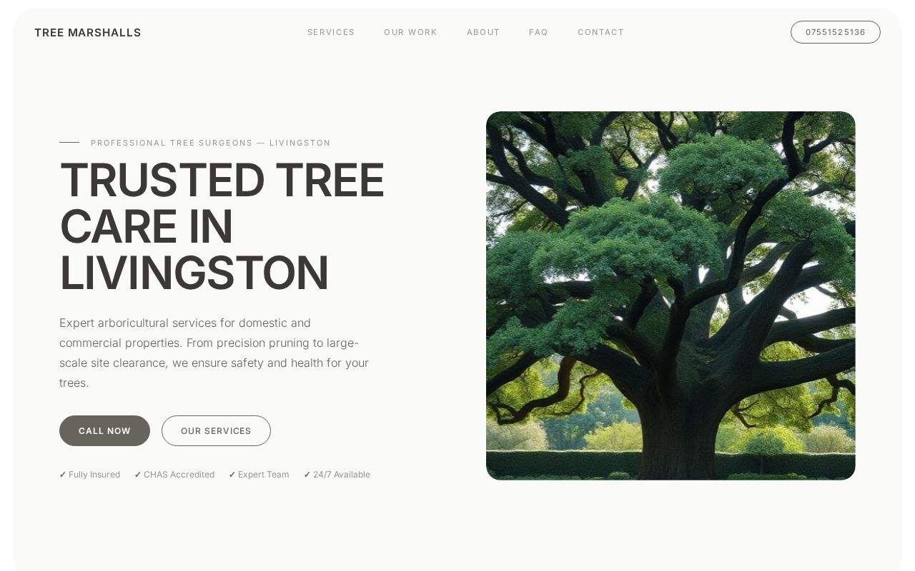 Your new website