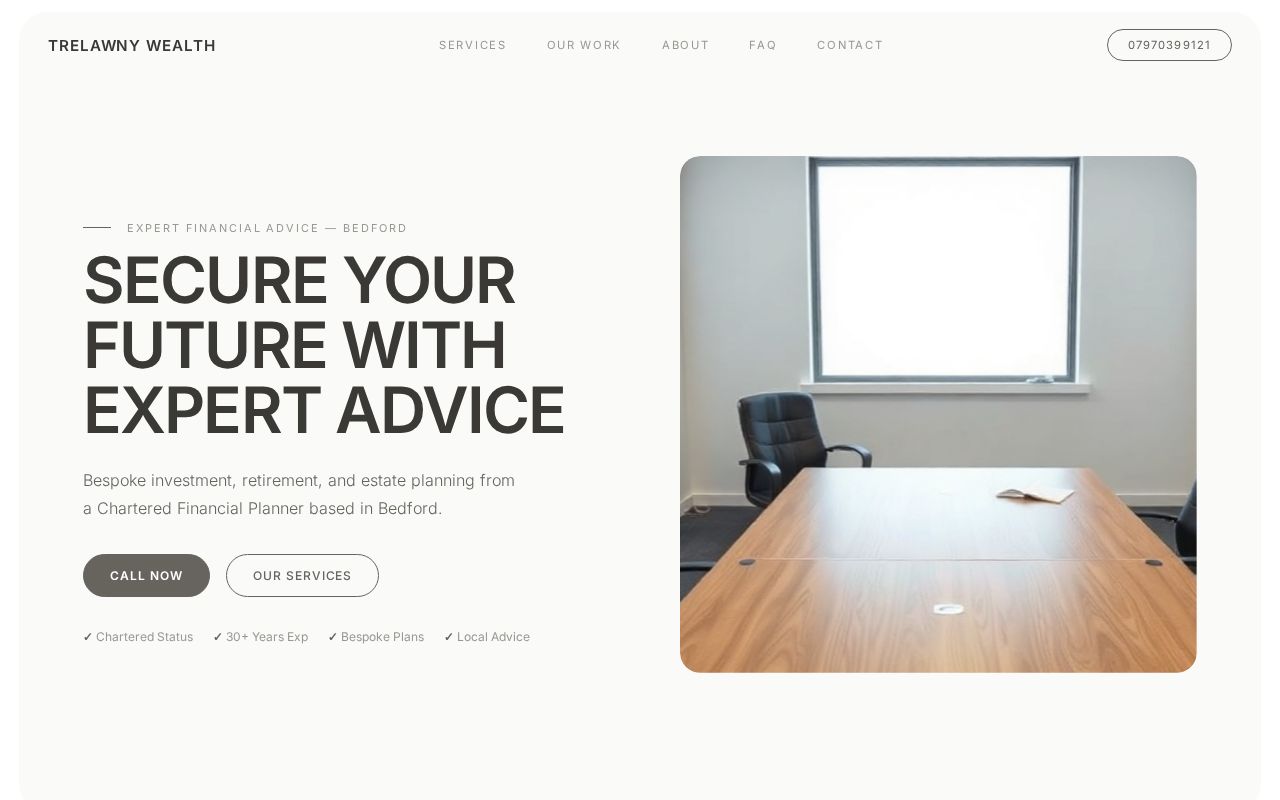 Your new website
