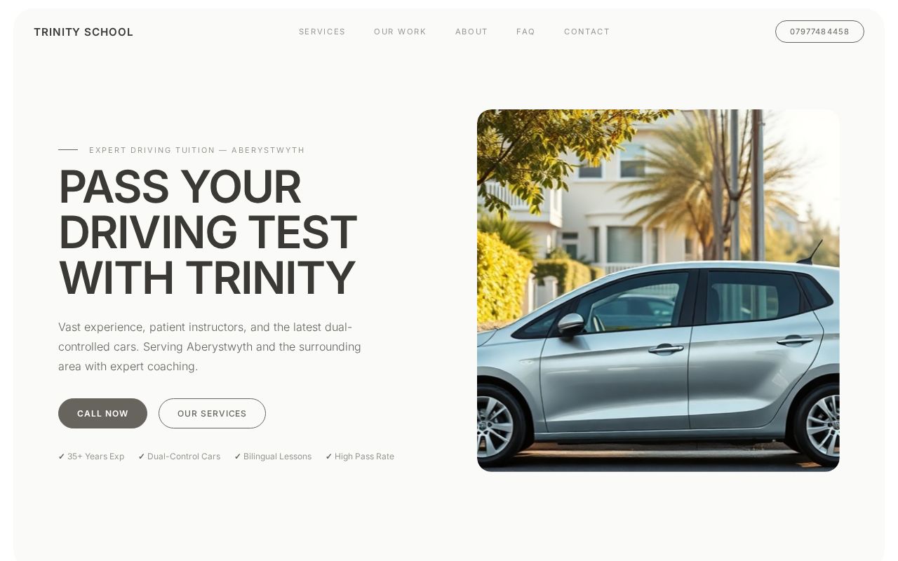 Your new website