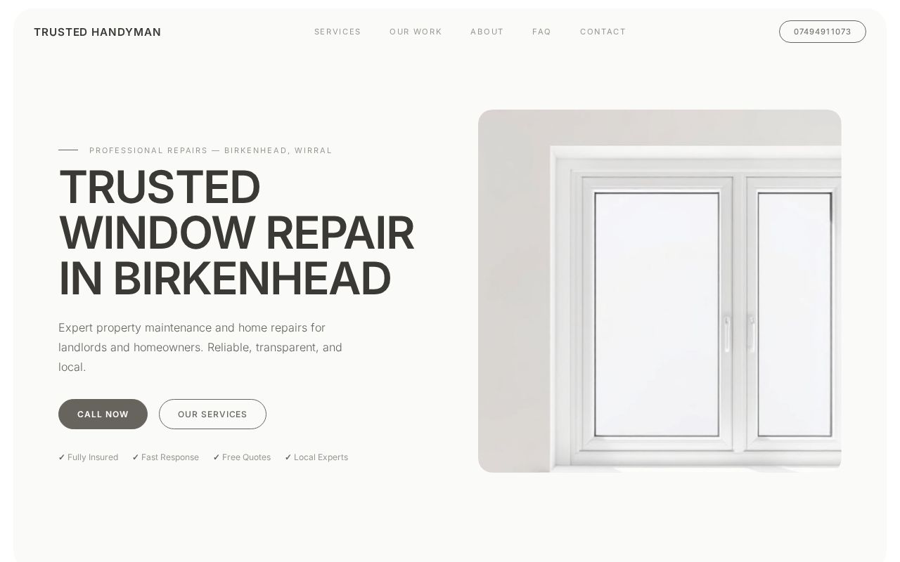 Your new website