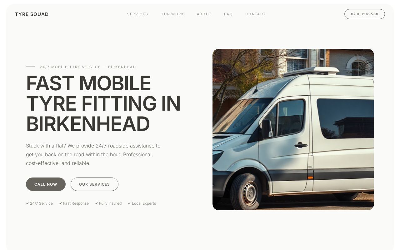 Your new website