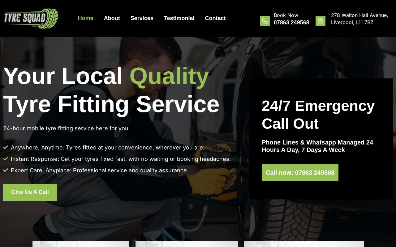 Your current website