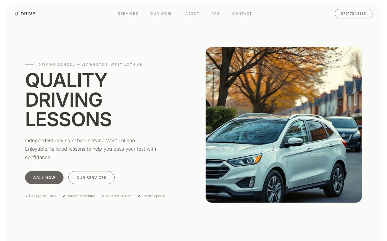 Your new website