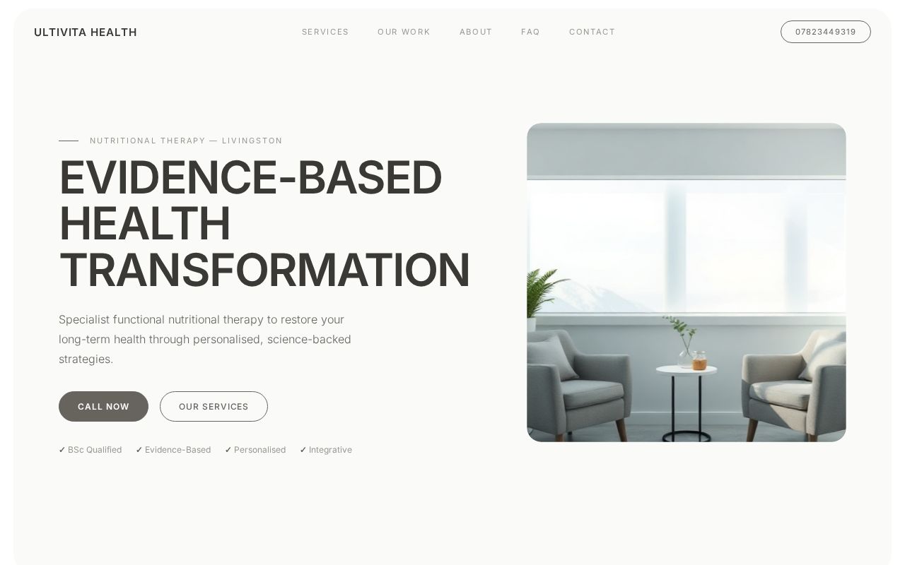 Your new website