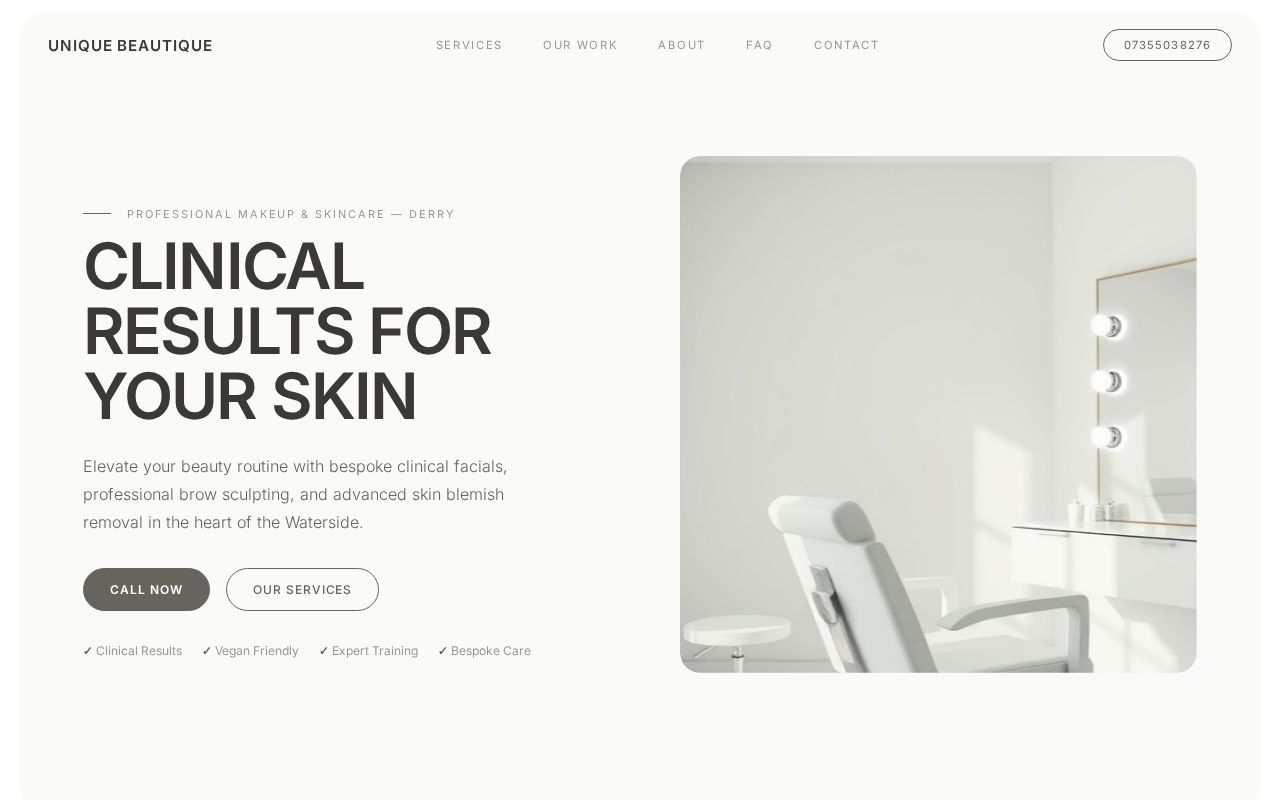 Your new website
