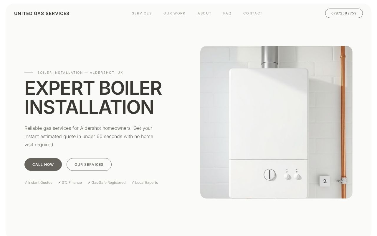 Your new website