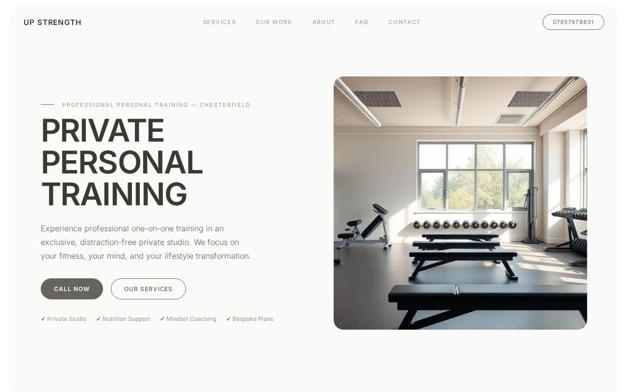 Your new website