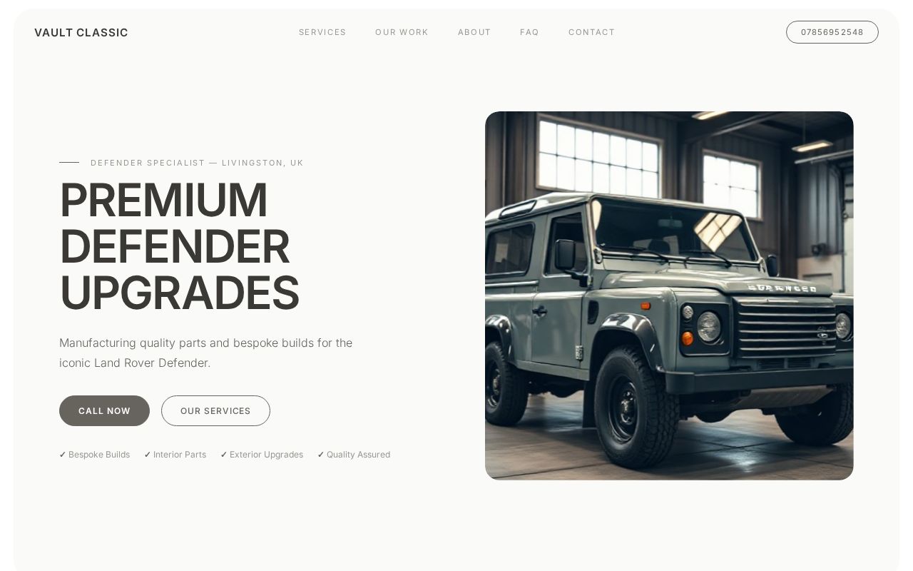 Your new website