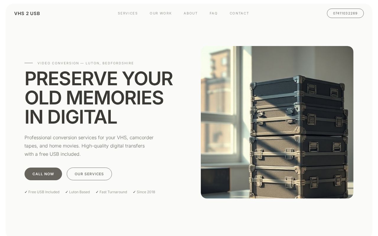Your new website