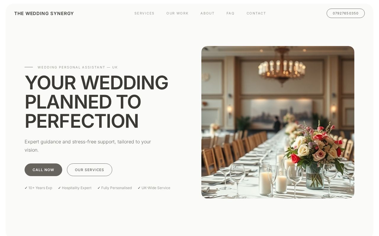 Your new website
