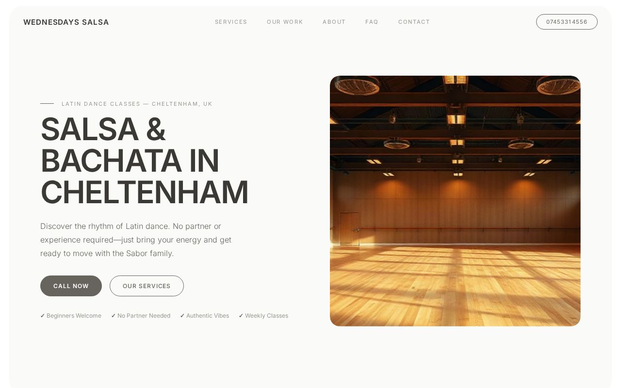 Your new website