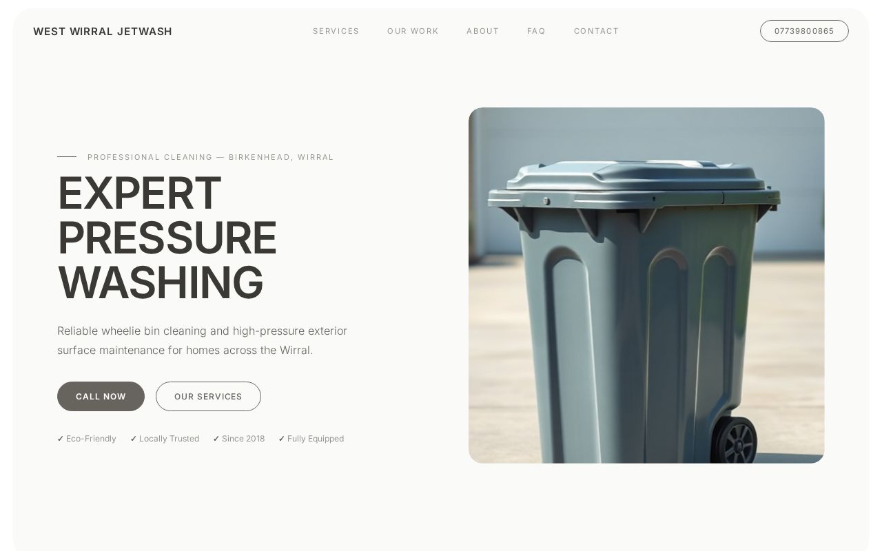 Your new website