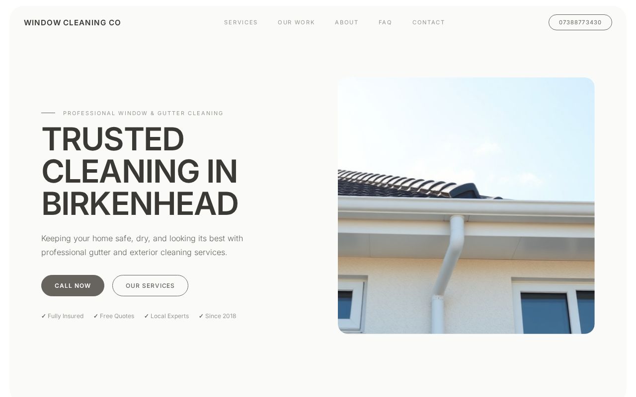 Your new website
