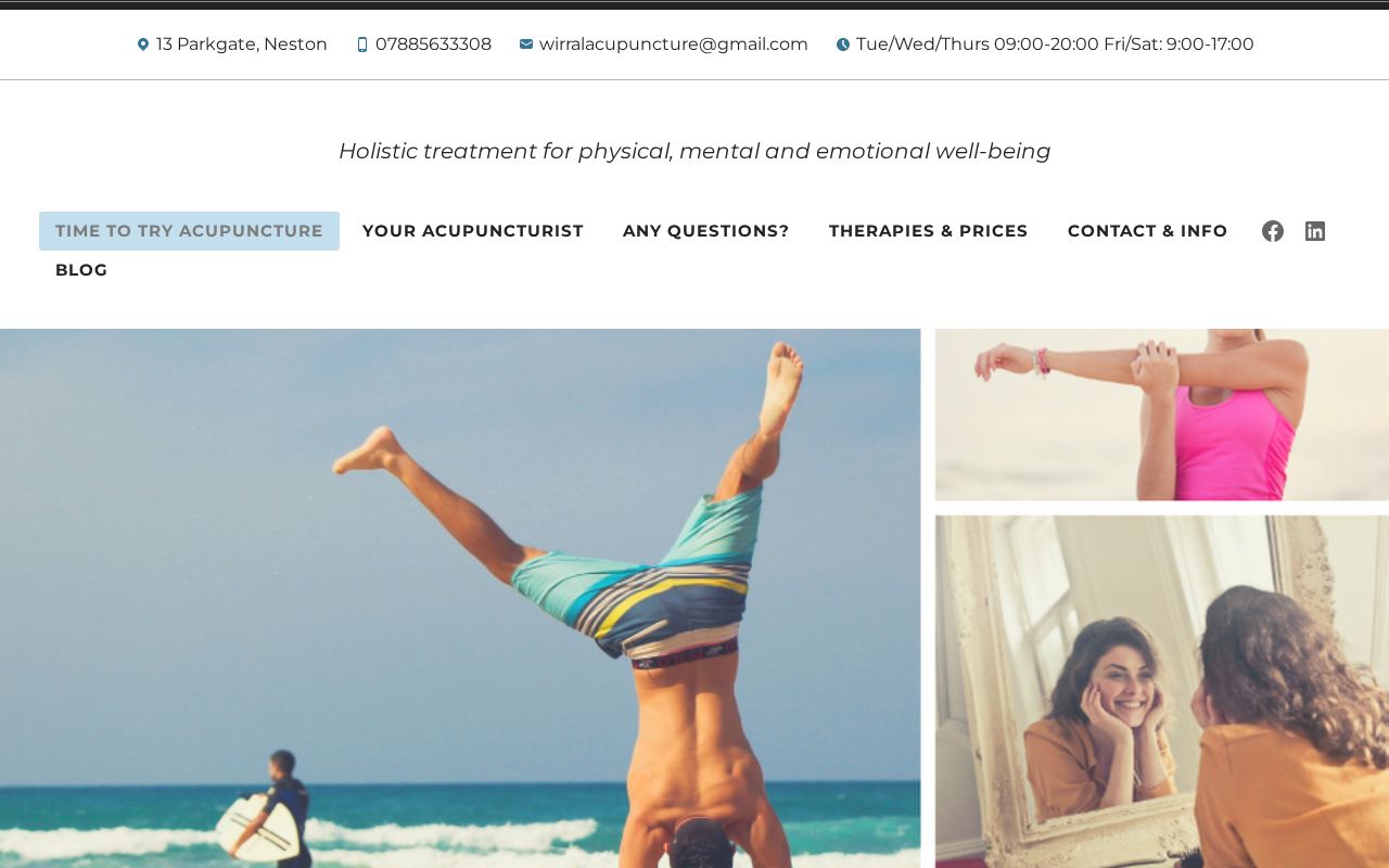 Your current website