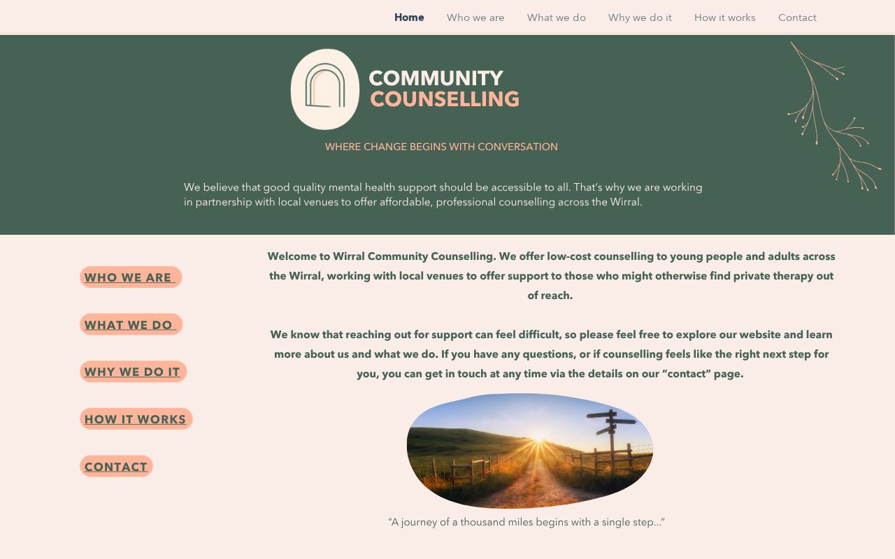 Your current website