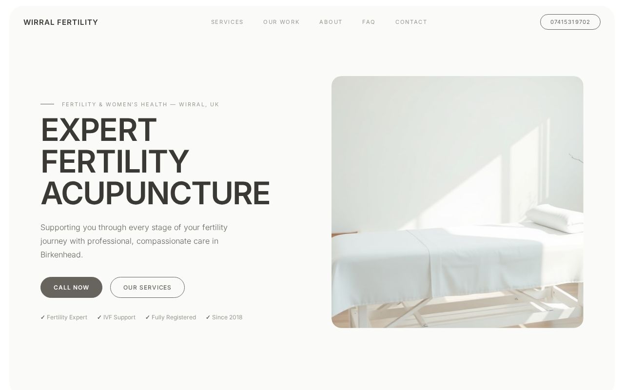 Your new website